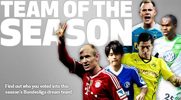 Bundesliga Team of the season