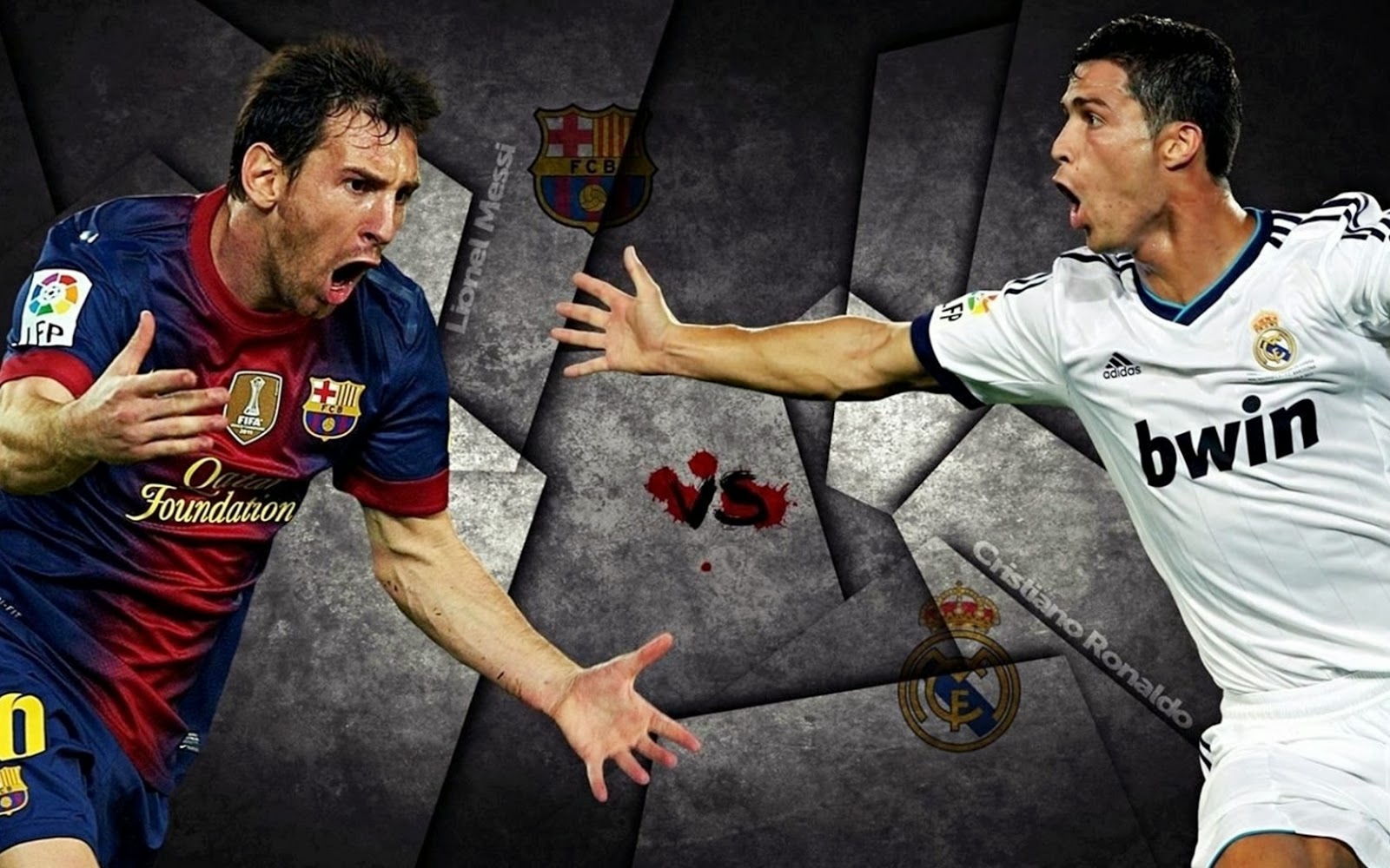 Ronaldo and Messi