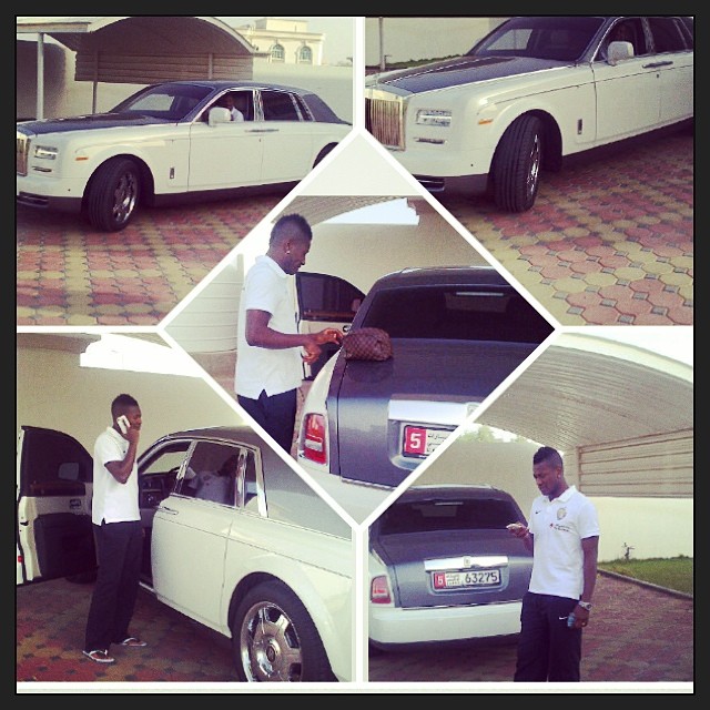 Asamoah-Gyan-Rolls-Royce