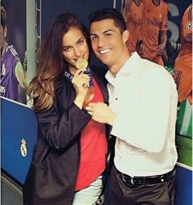 CR7 and Irina