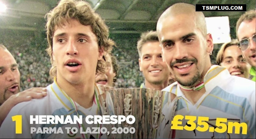 Hernan Crespo parma to lazio