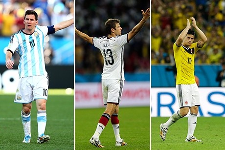 Best Players WC 2014